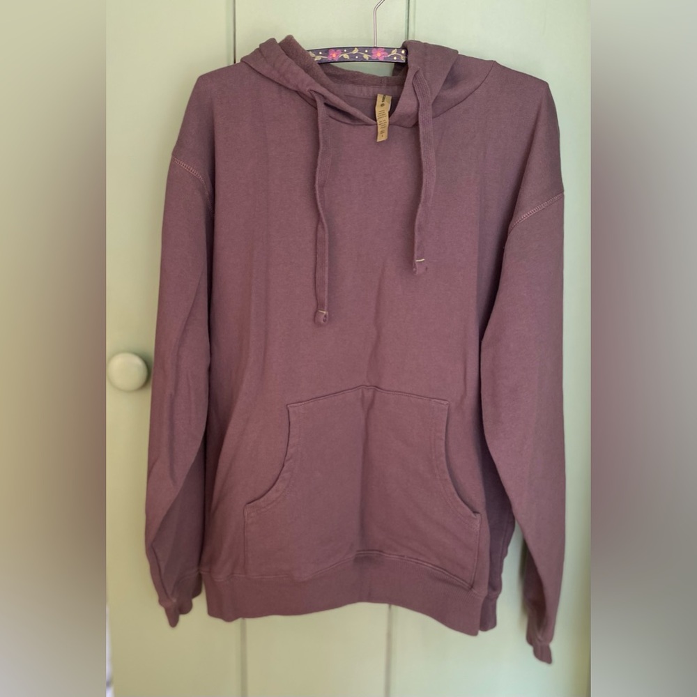 Ecoconcious Brown Pullover Hoodie NWOT
